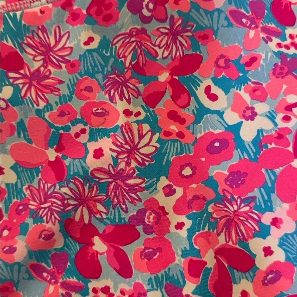 Lilly Pulitzer girls mini Aila skort UPF 50+ in aura pink baby bloomer XL NWT